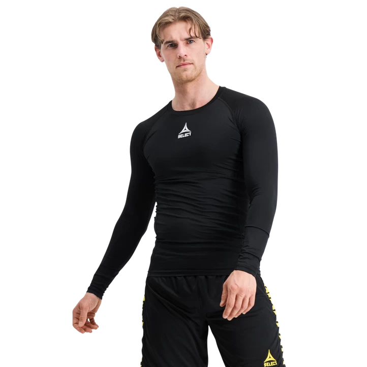 SELECT Shirts L/S Baselayer, Træningstrøje, Senior, Sort 3 SELECT Shirts L/S Baselayer, Træningstrøje, Senior, Sort