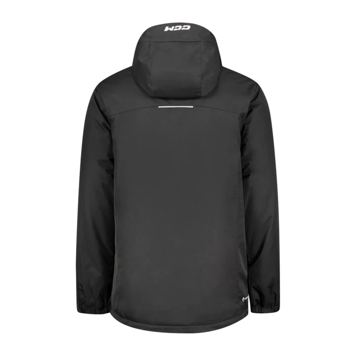 CCM TEAM WINTER JACKET SR 21/22, Jakke Senior, Sort 5 CCM TEAM WINTER JACKET SR 21/22, Jakke Senior, Sort - Billede 3