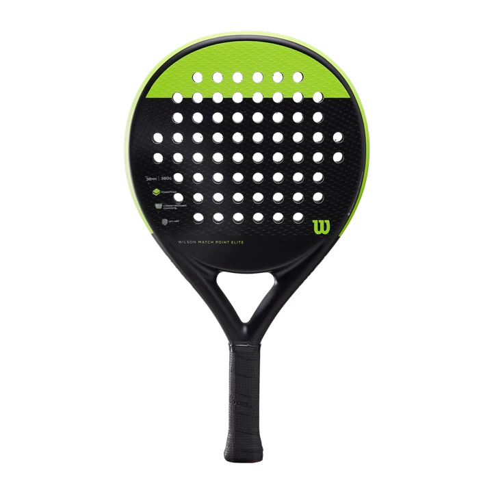 Wilson Matchpoint Elite, Padelketsjer , BLACK/GREEN 3 Wilson Matchpoint Elite, Padelketsjer , BLACK/GREEN