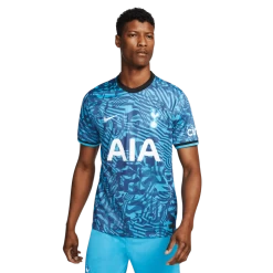 Nike Tottenham FC Dri-FIT Stadium Jersey Short Sleeve 3RD 22/23, Fodbolddragt, Herre, Turquoise