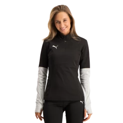 Puma IndividualLIGA Women 1/4 Zip Top, Træningstrøje, Dame, Sort -Rabatbutik For Sportsudstyr 7aa613eb86bb4423b67276750fd3228f