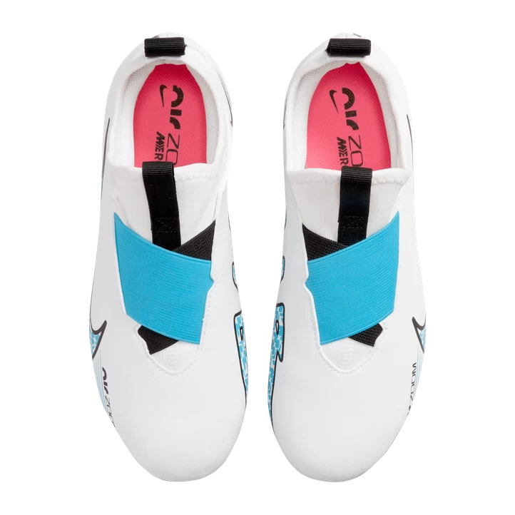 Nike Zoom Vapor 15 Academy FG/MG Jr / Q1 23, Fodboldstøvle, Junior, Hvid 8 Nike Zoom Vapor 15 Academy FG/MG Jr / Q1 23, Fodboldstøvle, Junior, Hvid - Billede 6