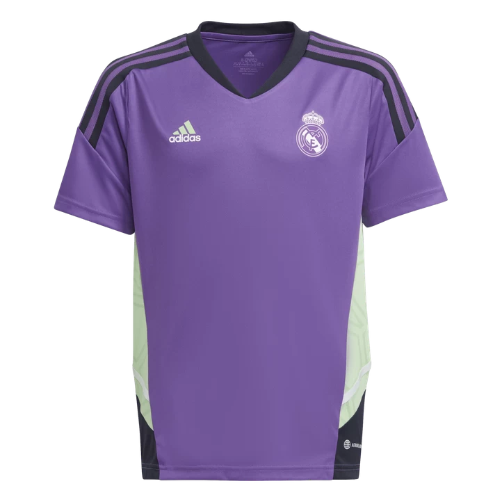 ADIDAS Real Madrid Training Jersey, Fodboldtrøje, Junior, Purple 3 ADIDAS Real Madrid Training Jersey, Fodboldtrøje, Junior, Purple