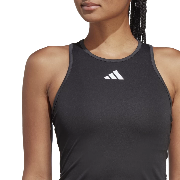 ADIDAS Club Tank, Singlet, Dame, Sort 7 ADIDAS Club Tank, Singlet, Dame, Sort - Billede 5
