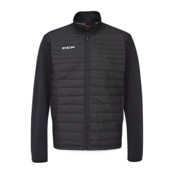 CCM Quilted Jacket, Træningsjakke Unisex, BLACK