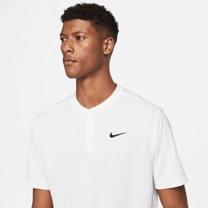 Nike Court Dri-FIT Polo Blade Solid, T-shirt, Herre, Hvid 5 Nike Court Dri-FIT Polo Blade Solid, T-shirt, Herre, Hvid - Billede 3
