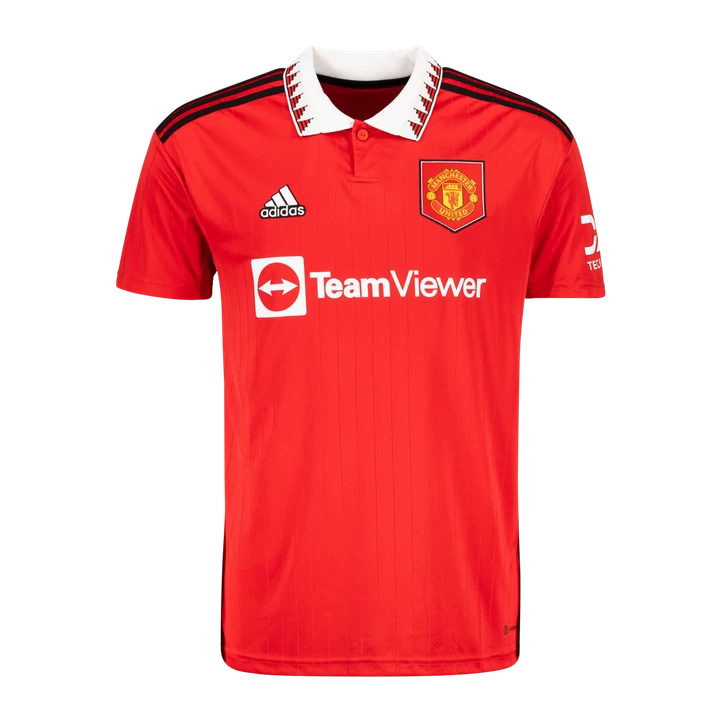 ADIDAS MANCHESTER UNITED HOME JSY 22/23, Fodbolddragt, Unisex, Rød 3 ADIDAS MANCHESTER UNITED HOME JSY 22/23, Fodbolddragt, Unisex, Rød