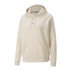 Puma SHE MOVES THE GAME Hættetrøje, Træningstrøje Dame, Hvid