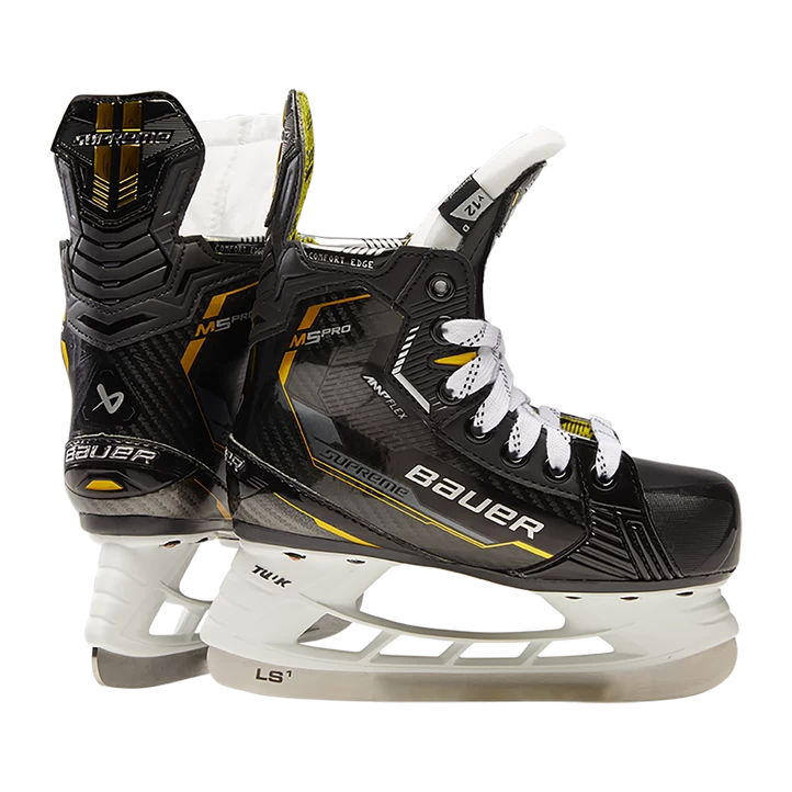Bauer S22 Supreme M5 Pro Skate - Yth 23/24, Hockeyskøjte Til Børn, Grøn 3 Bauer S22 Supreme M5 Pro Skate - Yth 23/24, Hockeyskøjte Til Børn, Grøn
