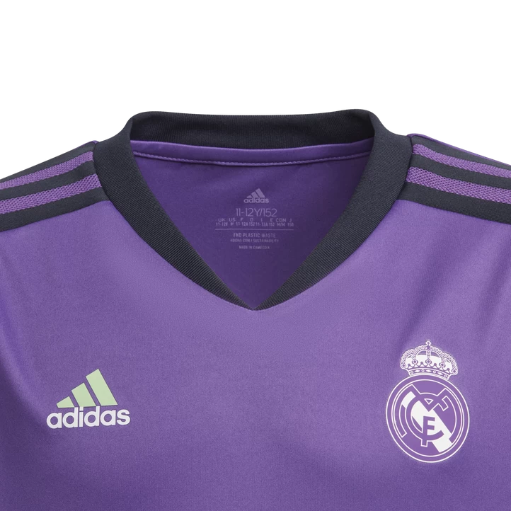 ADIDAS Real Madrid Training Jersey, Fodboldtrøje, Junior, Purple 5 ADIDAS Real Madrid Training Jersey, Fodboldtrøje, Junior, Purple - Billede 3