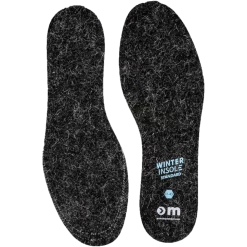 Skate Insole Winter, Indlægssål, Unisex, BLACK