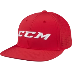 CCM C3723 Team Adjustable Cap, Kasket, Senior, Rød
