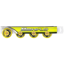 Bauer Hi-lo S19 Street 4pk 82a-23/24, Inlinerhjul 4-pak, Yellow