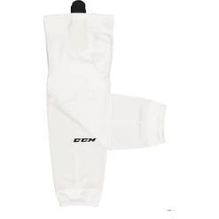 CCM 6000 Edge Sock, Hockeygamache, Senior, Hvid