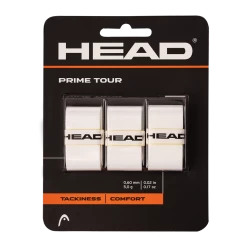 Head Prime Tour 3 Pcs Pack, Grip Tape, Tennis, White