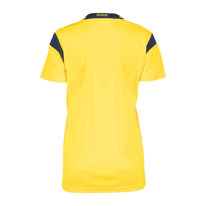 ADIDAS Sweden Home Jersey EC22, Fodbolddragt, Dame, Yellow 4 ADIDAS Sweden Home Jersey EC22, Fodbolddragt, Dame, Yellow - Billede 2