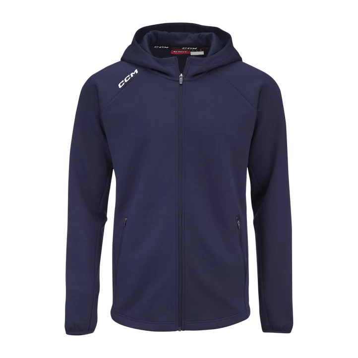 CCM Locker Full Zip Sr 23/24, Hættetrøje Senior, Navy 3 CCM Locker Full Zip Sr 23/24, Hættetrøje Senior, Navy