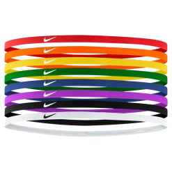 Nike Skinny Headbands 8 Pk, Elastisk Hovedbånd, Pimento/orange Blaze