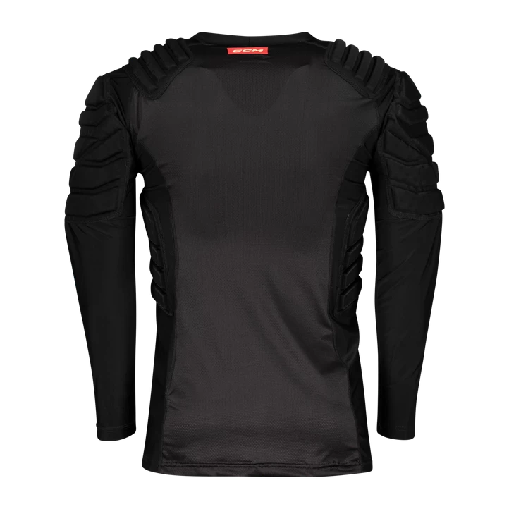 CCM PADDED GOALIE L/S AD, Kompressionstrøje, Herre, BLACK 4 CCM PADDED GOALIE L/S AD, Kompressionstrøje, Herre, BLACK - Billede 2