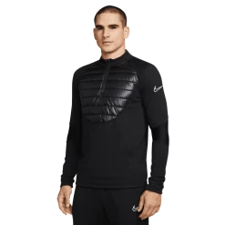 Nike M NK TF ACADEMY DRIL TOP WINTER, Træningstrøje, Herre, Sort