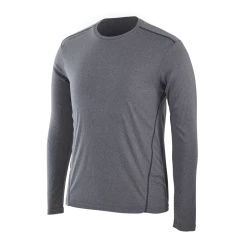 BAUER VAPOR TEAM LS TECH T - YTH 21/22, Træningstrøje, Junior, Grå