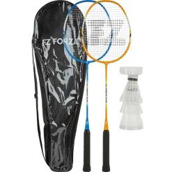 FZ FORZA Fun Summer Set 2 Pcs, Badmintonsæt, Voksne, Sort