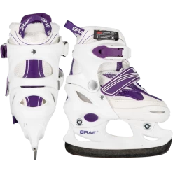 Graf Kid Adjustable Skate, Hvid