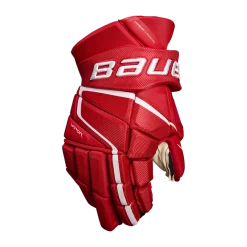 Bauer S22 Vapor 3X PRO Glove SR 22/23, Hockeyhandske Senior, Rød