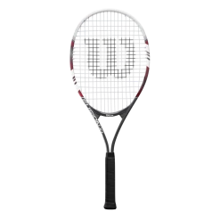 Wilson FUSION XL, Tennisketsjer Unisex, Black/grey/red