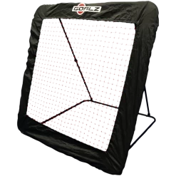 Football Rebounder Pro 150 X 150 Cm, Fodbold-rebounder, Sort