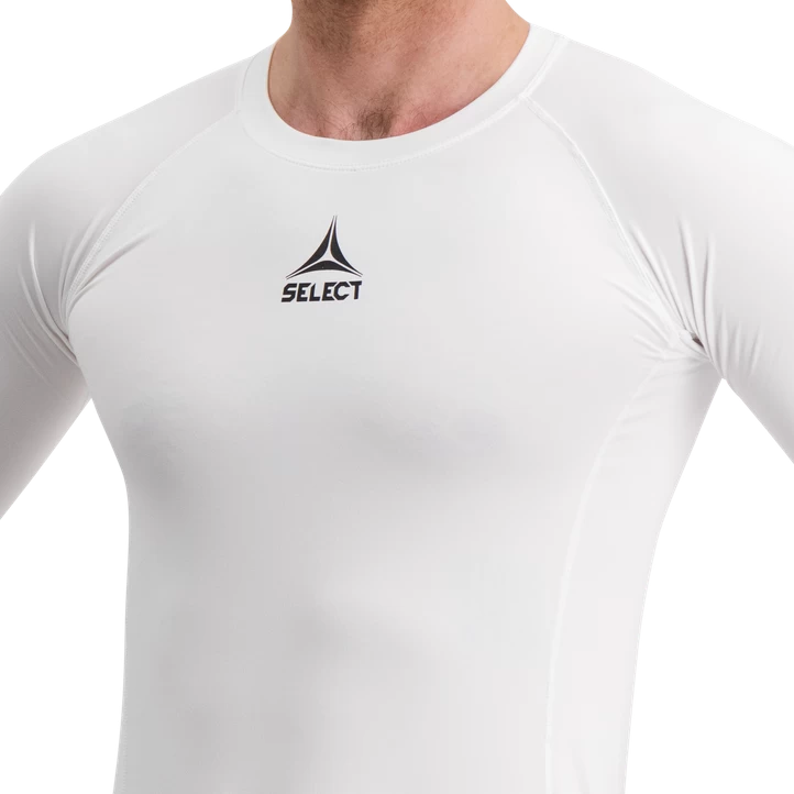 SELECT Shirts L/S Baselayer, Træningstrøje, Senior, Hvid 5 SELECT Shirts L/S Baselayer, Træningstrøje, Senior, Hvid - Billede 3