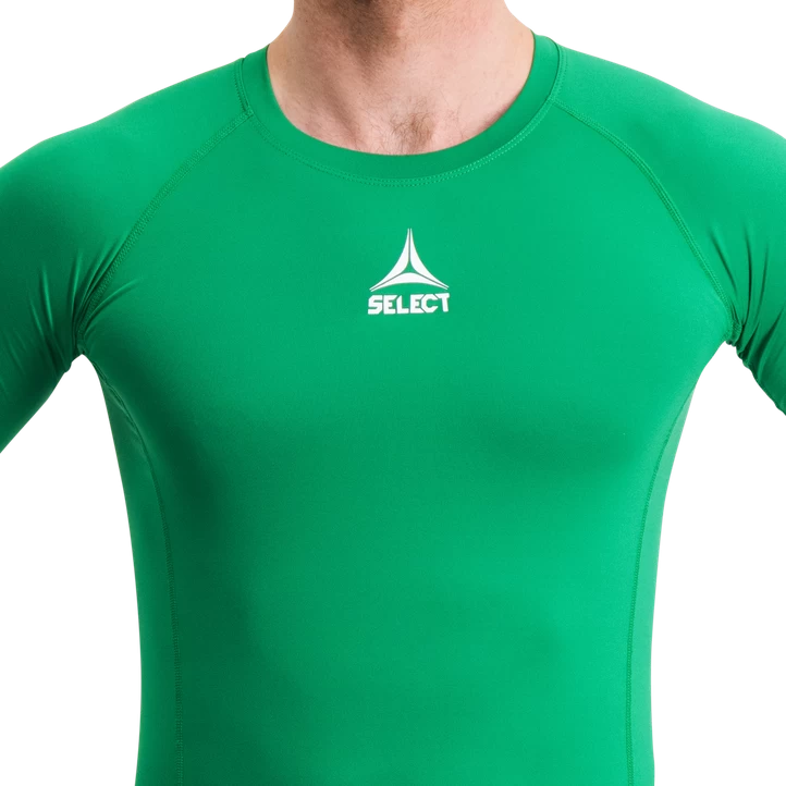 SELECT Shirts L/S Baselayer, Træningstrøje, Senior, Grøn 4 SELECT Shirts L/S Baselayer, Træningstrøje, Senior, Grøn - Billede 2