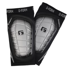 G-Form Shin Guards Pro-S Elite 2, Lægskinne, Senior, Silver