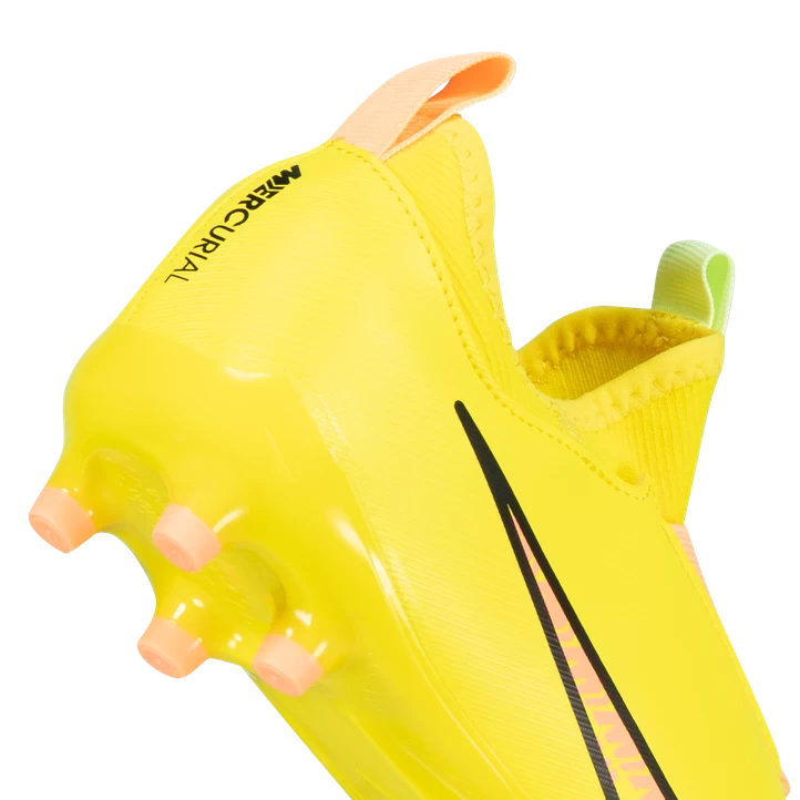 Nike Zoom Vapor 15 Academy FG/MG / Q3 22, Fodboldstøvle, Junior, Yellow 8 Nike Zoom Vapor 15 Academy FG/MG / Q3 22, Fodboldstøvle, Junior, Yellow - Billede 6