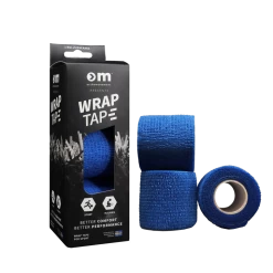 Wrap Tape 3 Pack, Fodboldtape, Blå