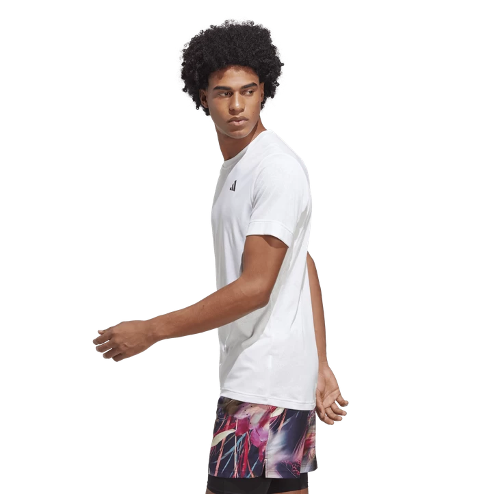 ADIDAS FreeLift Tee, Tennis, T-shirt, Herre, Hvid 5 ADIDAS FreeLift Tee, Tennis, T-shirt, Herre, Hvid - Billede 3