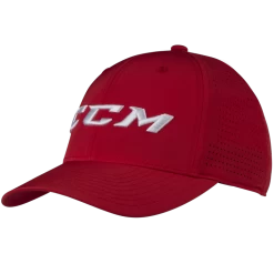 CCM C3722 Team Flexfit Cap, Kasket, Rød