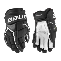 Bauer S21 SUPREME ULTRASONIC GLOVE - SR 21/22, Hockeyhandske, Senior, Sort