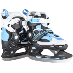 Graf Kid Adjustable Skate, Sort -Rabatbutik For Sportsudstyr db35a2e1225944deb8570631da90495b