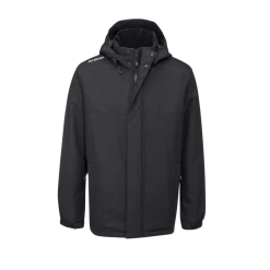 CCM TEAM WINTER JACKET JR 21/22, Jakke Junior, Sort