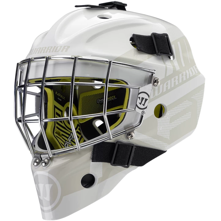 Warrior Rit F1 YTH Maske, Hockeyhjelm Barn, WH WHITE 4 Warrior Rit F1 YTH Maske, Hockeyhjelm Barn, WH WHITE - Billede 2