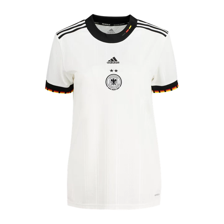 ADIDAS GERMANY DFB HOME JSY W / EC22, Fodbolddragt, Dame, Hvid 3 ADIDAS GERMANY DFB HOME JSY W / EC22, Fodbolddragt, Dame, Hvid