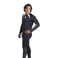 S22 Bauer Performance Long Sleeve Top-Sr 23/24, Træningstrøje Senior, Sort