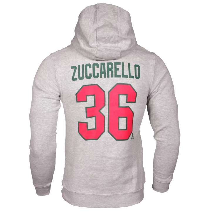Outerstuff Primary Logo Hoodie Wild Zuccarello -20, Hættetrøje, Junior, Grå 4 Outerstuff Primary Logo Hoodie Wild Zuccarello -20, Hættetrøje, Junior, Grå - Billede 2