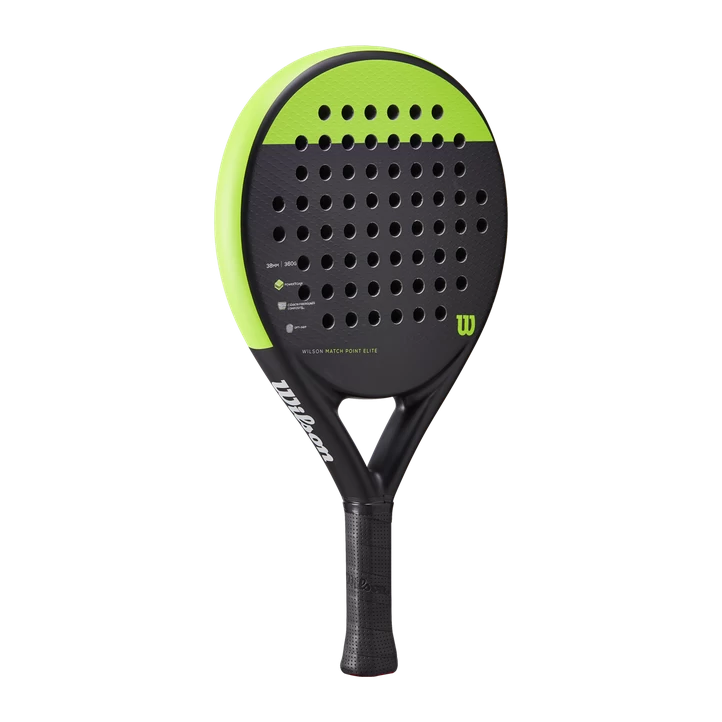 Wilson Matchpoint Elite, Padelketsjer , BLACK/GREEN 5 Wilson Matchpoint Elite, Padelketsjer , BLACK/GREEN - Billede 3