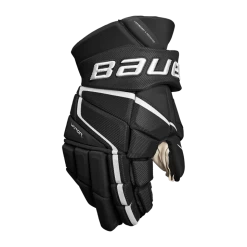 Bauer S22 Vapor 3X PRO Glove SR 22/23, Hockeyhandske Senior, Sort