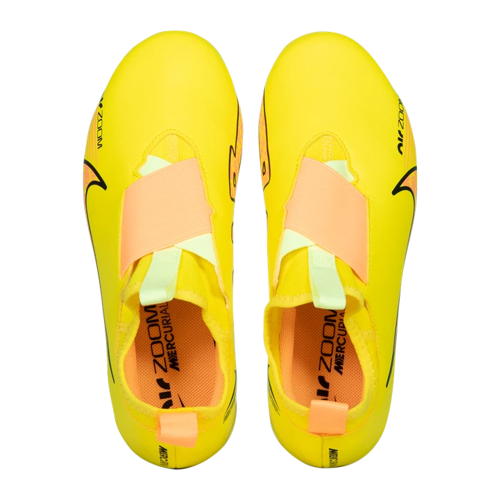 Nike Zoom Vapor 15 Academy FG/MG / Q3 22, Fodboldstøvle, Junior, Yellow 5 Nike Zoom Vapor 15 Academy FG/MG / Q3 22, Fodboldstøvle, Junior, Yellow - Billede 3