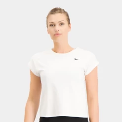 Nike Nkct Dri-FIT Victory Top Short Sleeve, Træningstrøje, Dame, Hvid -Rabatbutik For Sportsudstyr f1c87c224e5a48a48ee66b3bbf5fdbef