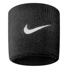 Nike Swoosh Wristbands, Svedbånd Unisex, Sort