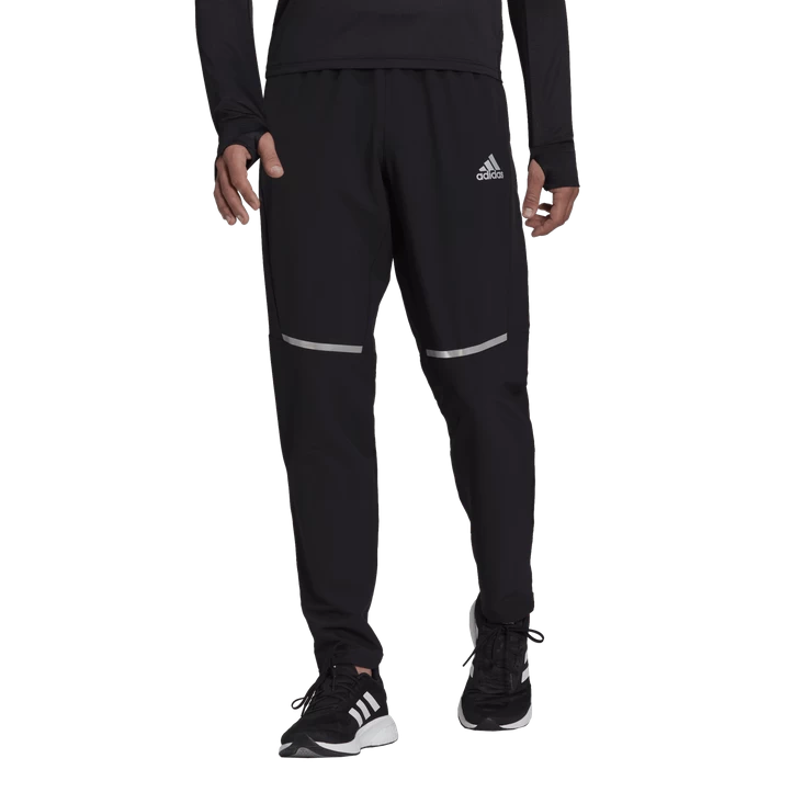 ADIDAS Own The Run Shell Pant, Løbebukser, Herre, BLACK/REFLECTIVE SIL 4 ADIDAS Own The Run Shell Pant, Løbebukser, Herre, BLACK/REFLECTIVE SIL - Billede 2